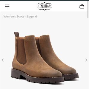 Thursday Boot Company Legend Brown Ankle Boots